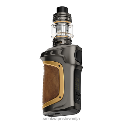 SMOK Vape Cena 2PH8278 | gun metal gold leater SMOK MAG-18 komplet